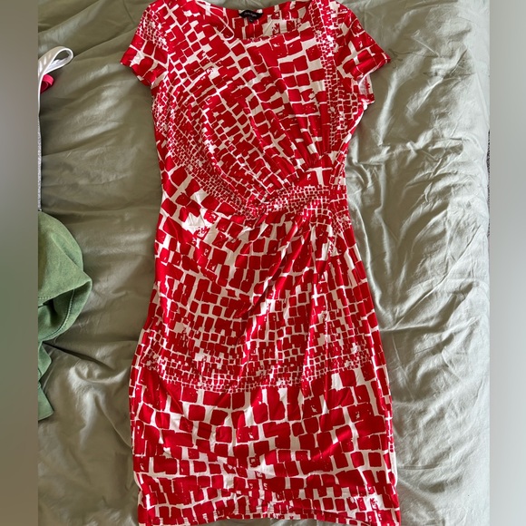 Red and white dress from Phase Eight - Picture 5 of 5